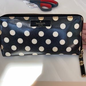 Kate Spade polka dot wallet!